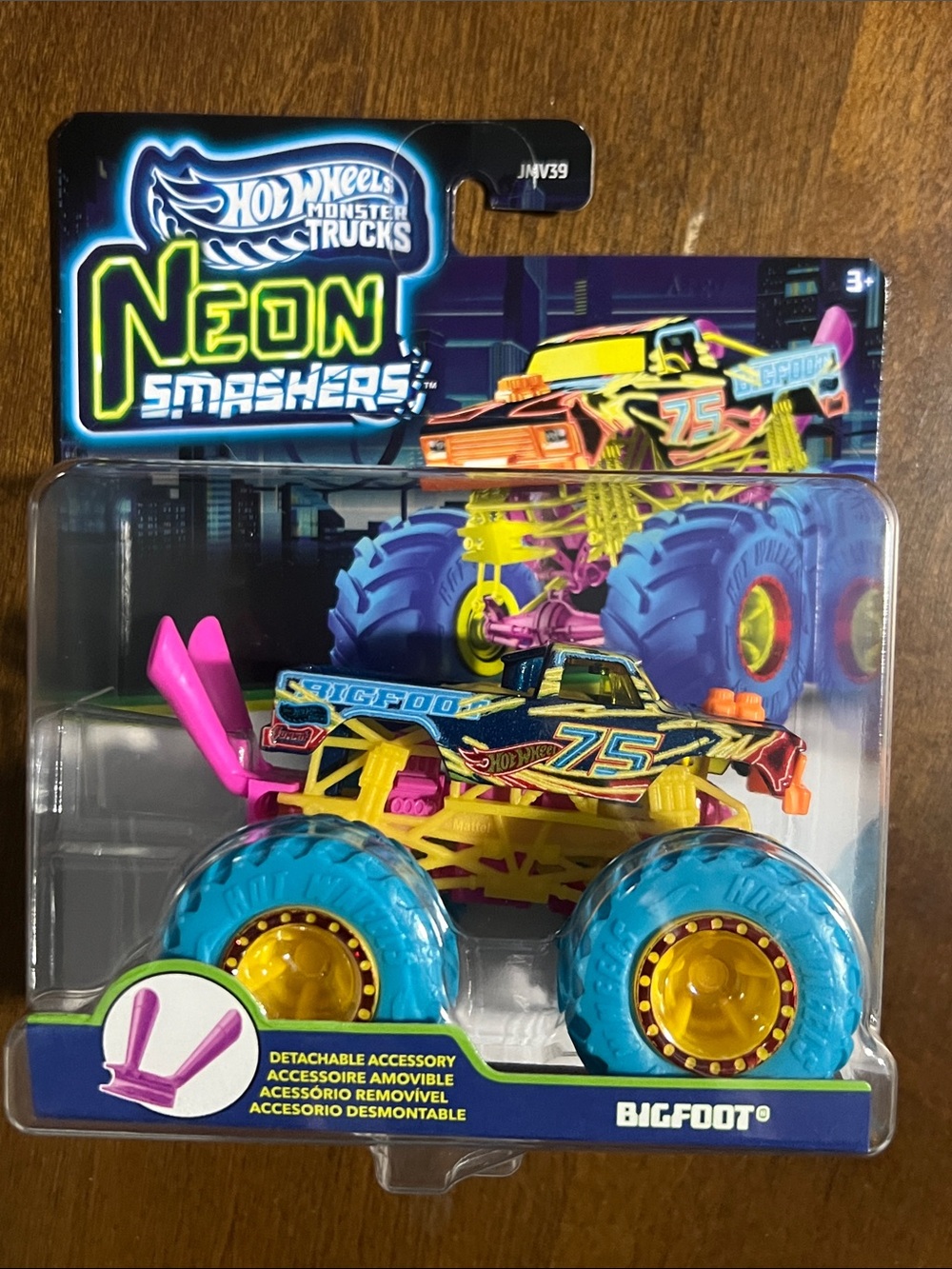 Big Foot Neon Smashers Hot Wheels -  Monster Trucks - Hot Wheels